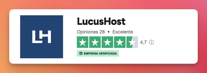 Opinion clientes Lucushost
