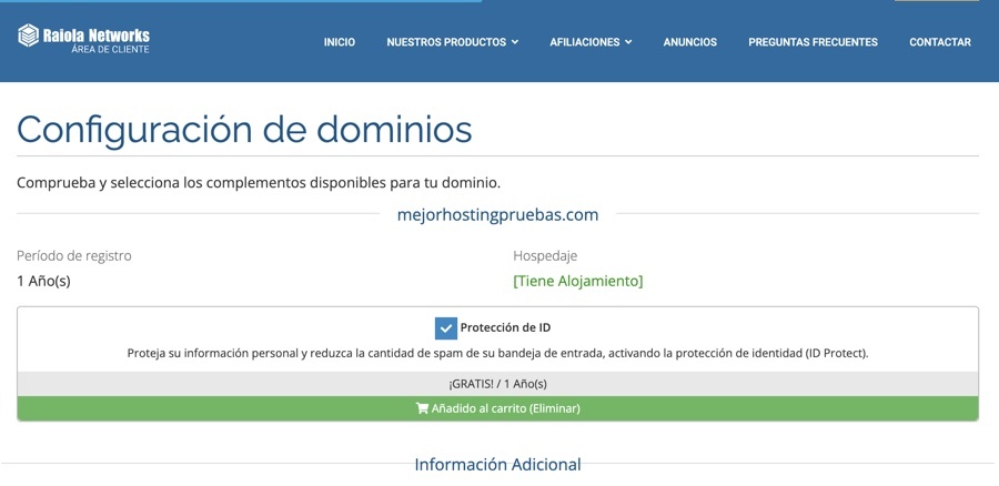 Privacidad Raiola Networks