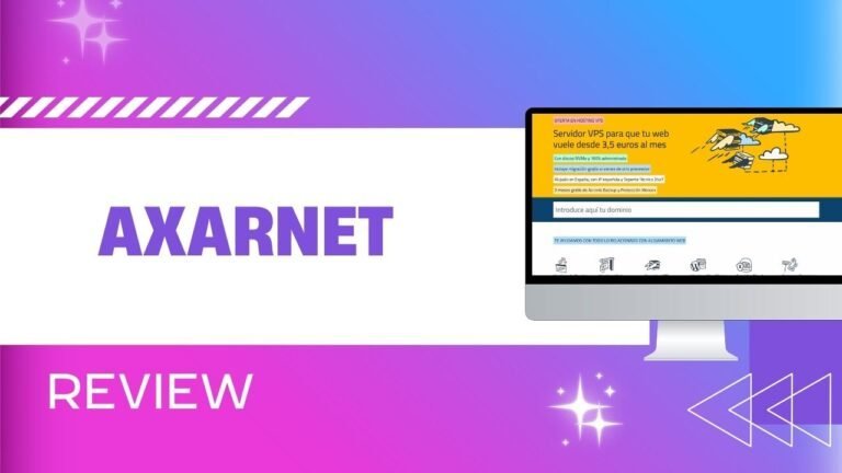 Opinión de Axarnet hosting