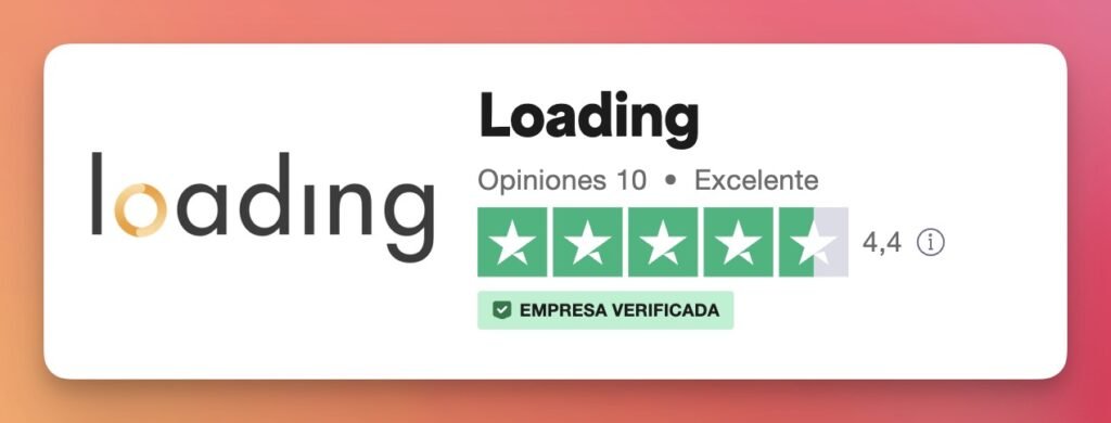 Valoración de Loading clientes