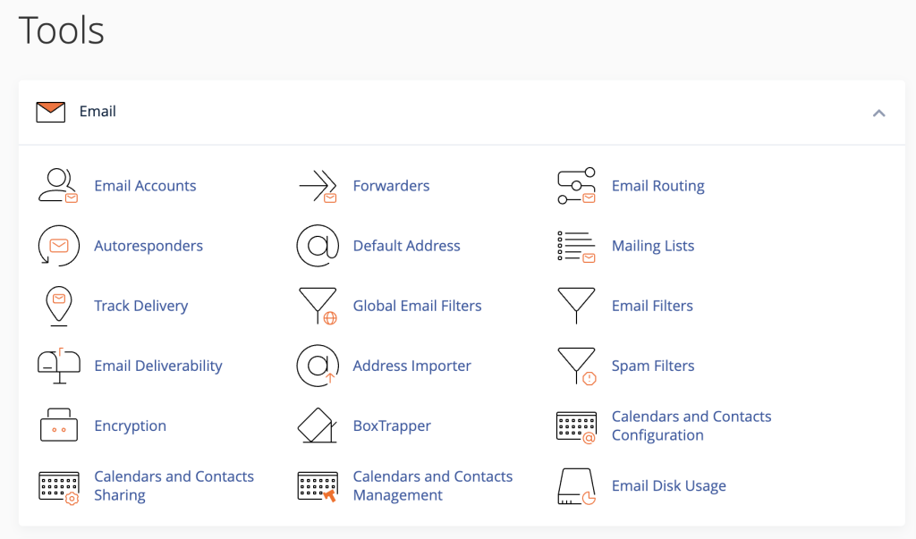 cPanel de Raiola Networks